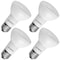 Luxrite BR20 LED Light Bulbs 6.5W (45W Equivalent) 460LM 3000K Soft White Dimmable E26 Base 4-Pack LR31861-4PK - alternate 1